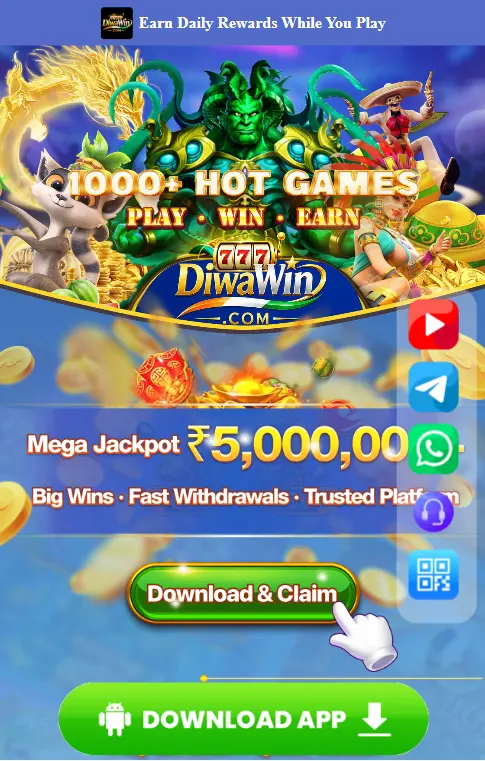 Diwa Win Yono APK Download & Get ₹155 Bonus Free 3 Diwa Win APK Download Link